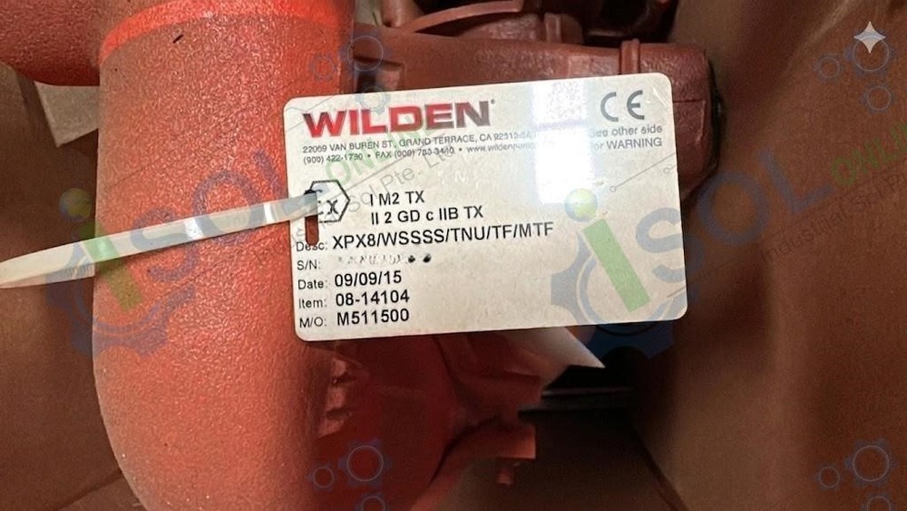 Wilden Pro-FLOXPX8/WSSSS/TNU/TF/MTF08-14140 Diaphragm Article 08-14104 NEW