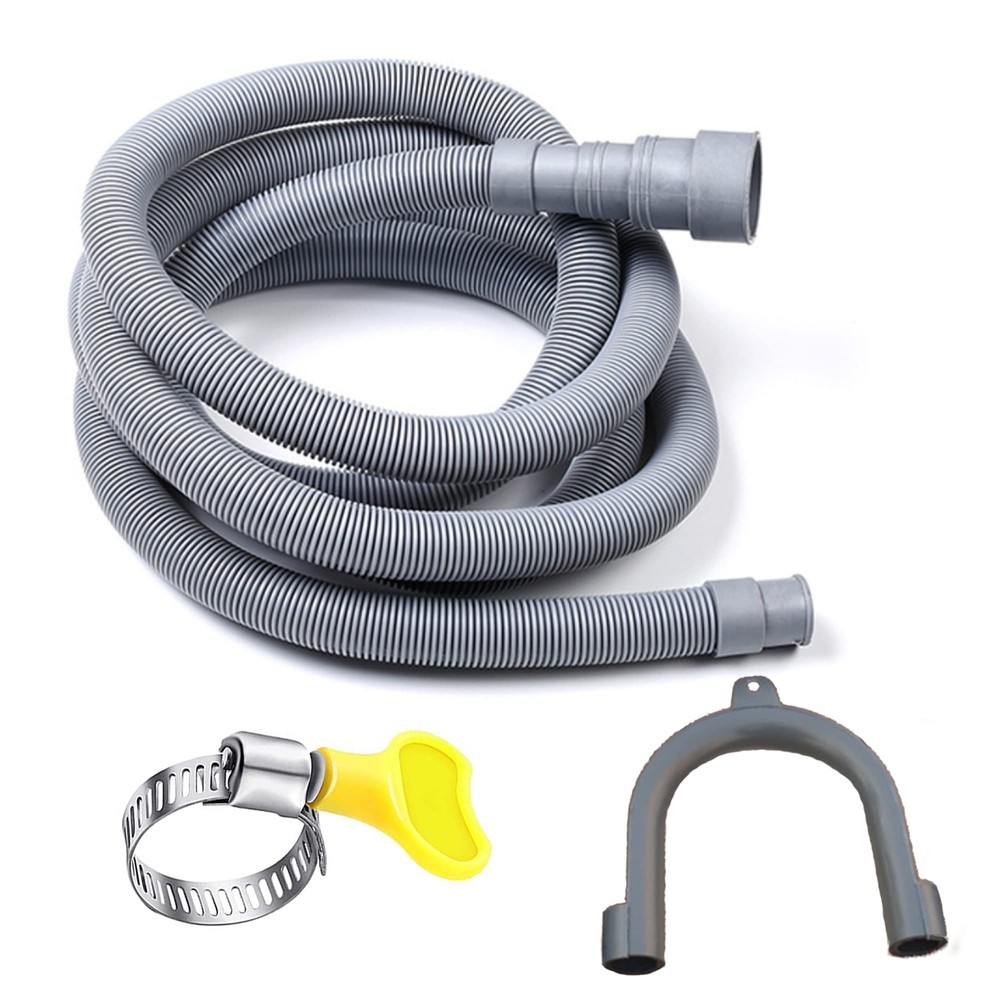 13 Feet Universal Washing Machine Drain Hose Flexible Dishwasher Drain Hose E...