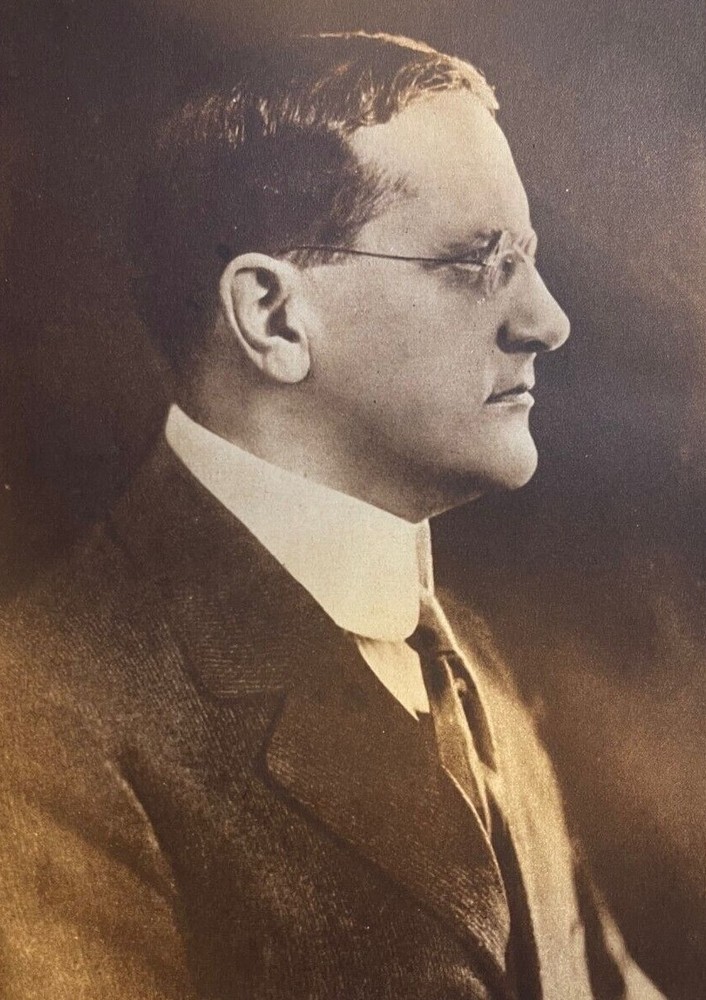 1919 Vintage Magazine Illustration George H. Moses American Minister to Greece