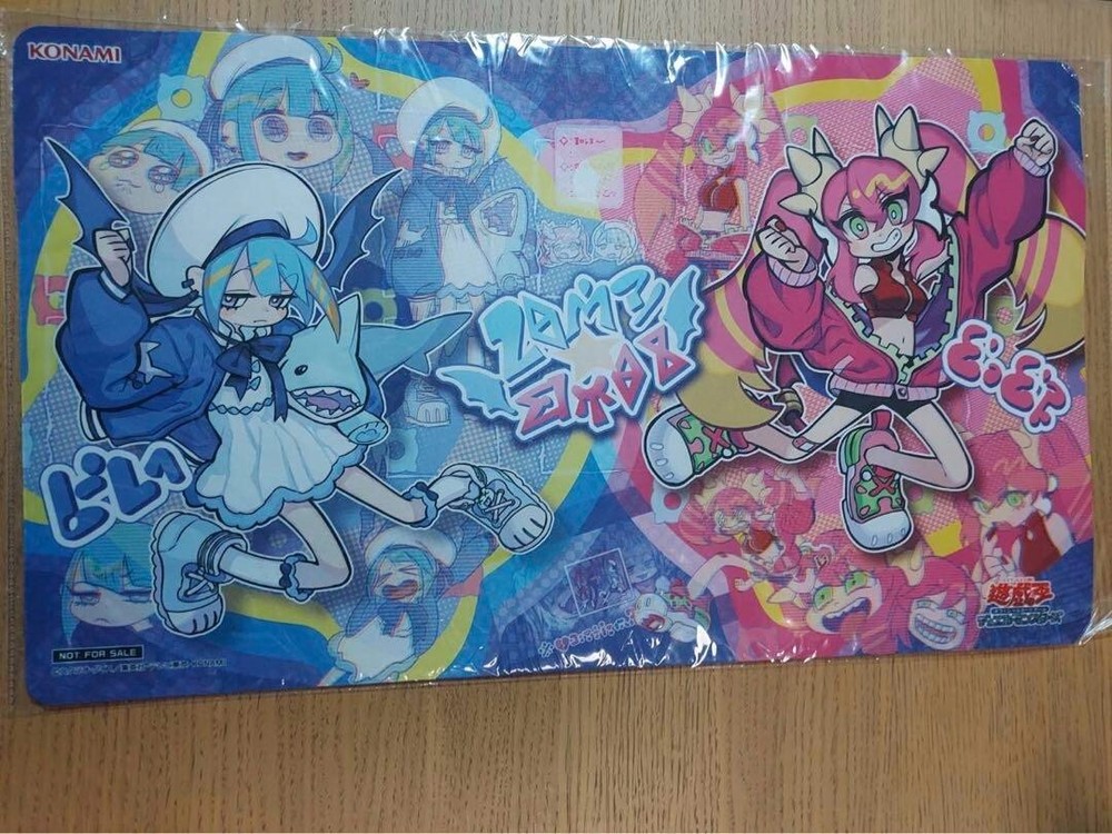 YuGiOh Evil☆Twin Official Playmat Yu-Gi-Oh Day Lottery Prize New Yugioh's Day-image