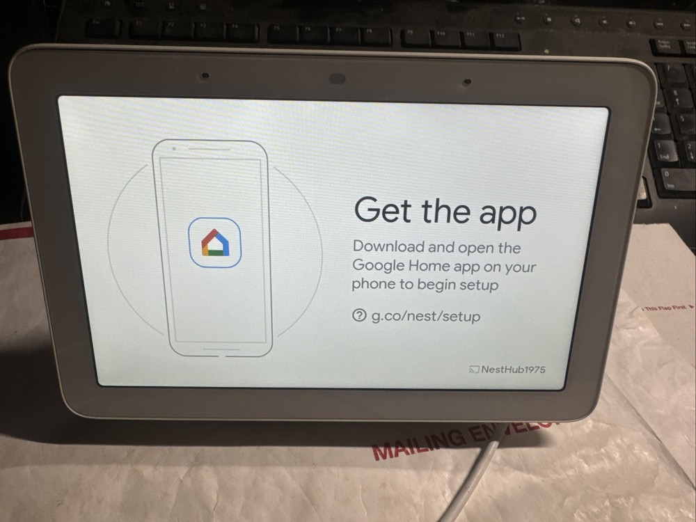 Google Nest Hub Model H1A Home Hub 7