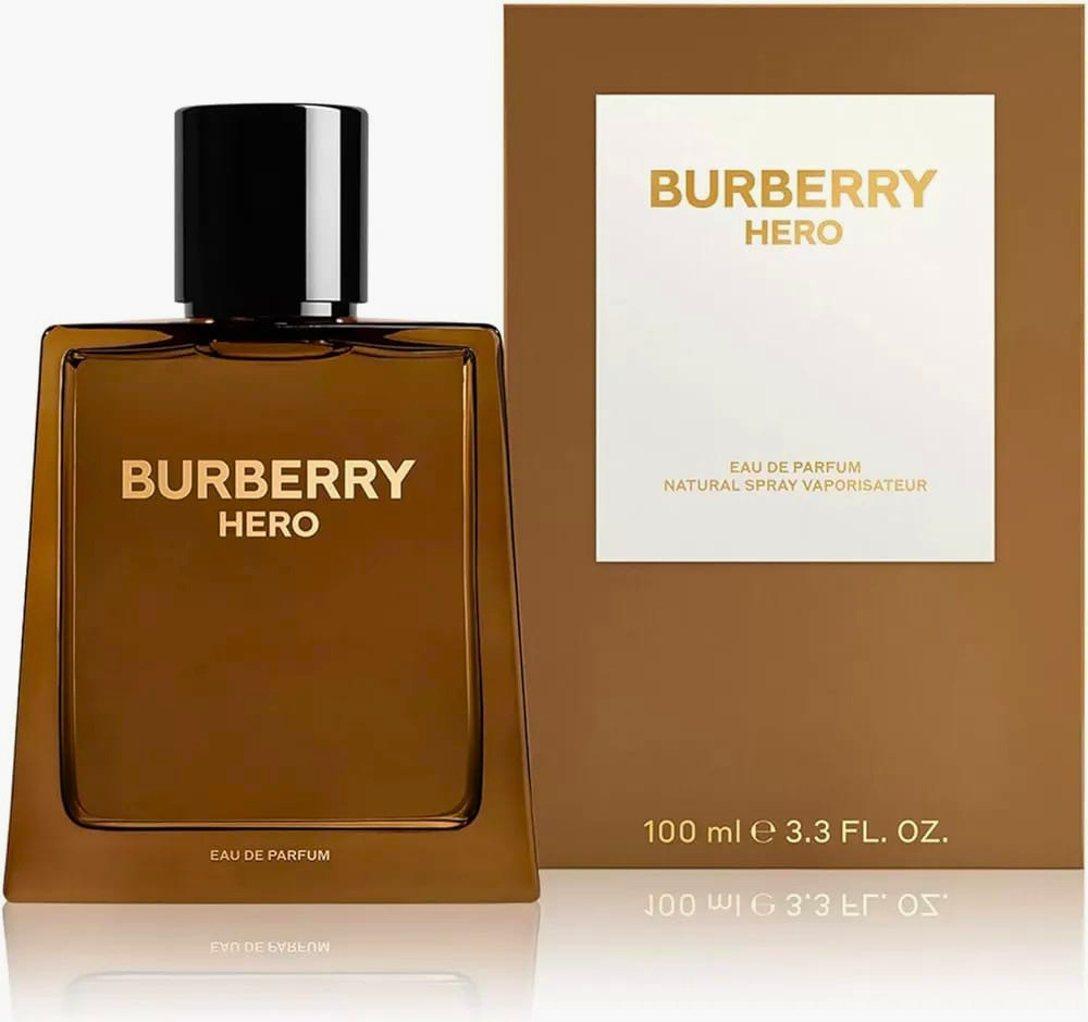 Burberry Hero EDP 3.3 oz 100ml Cologne for Men Spray New in Box Sealed