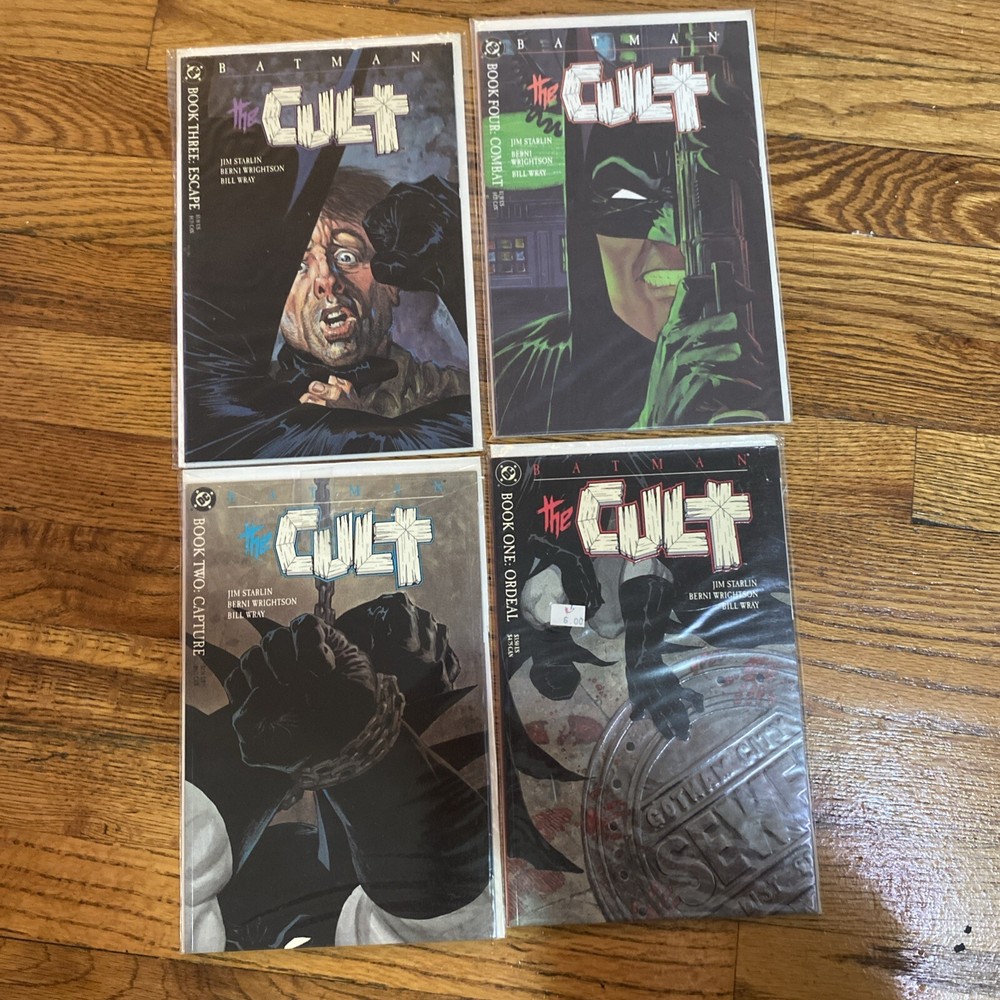 Batman el Culto #1-4 ¡Juego Completo de Alto Grado!