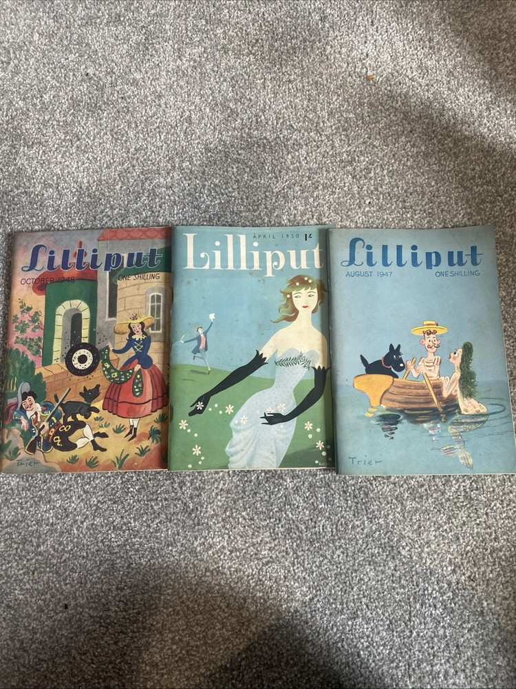 *VINTAGE* Lilliput Books/magazines - 1947-1950
