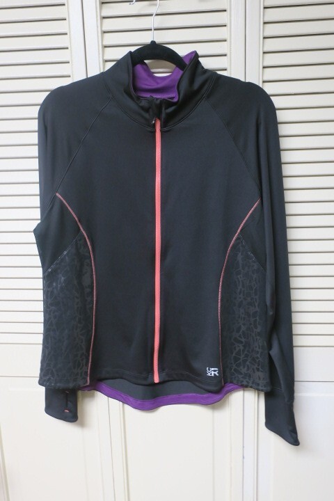 Kenneth Cole Reaction Athletic Jacket Size XL Full Black Mesh Back Panel-image