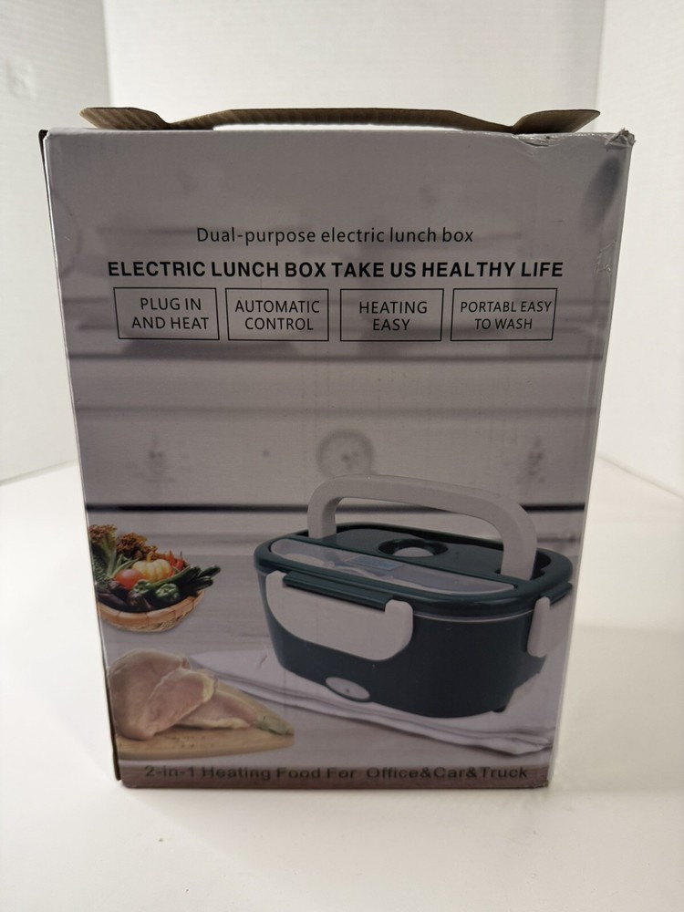 Portable Electric Lunch Box Food Warmer for Car Home Office Travel