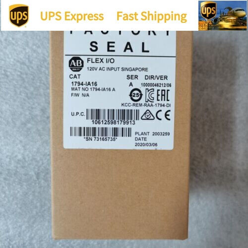 1794-IA16 New Factory Sealed AB 1 YEAR WARRANTY FAST DELIVERY 1PCS VERY GOOD-image