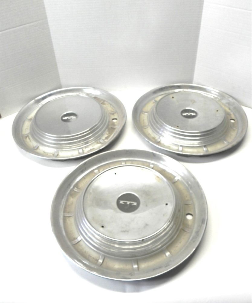 VINTAGE 1958 FORD EDSEL HUP CAPS 15 1/4