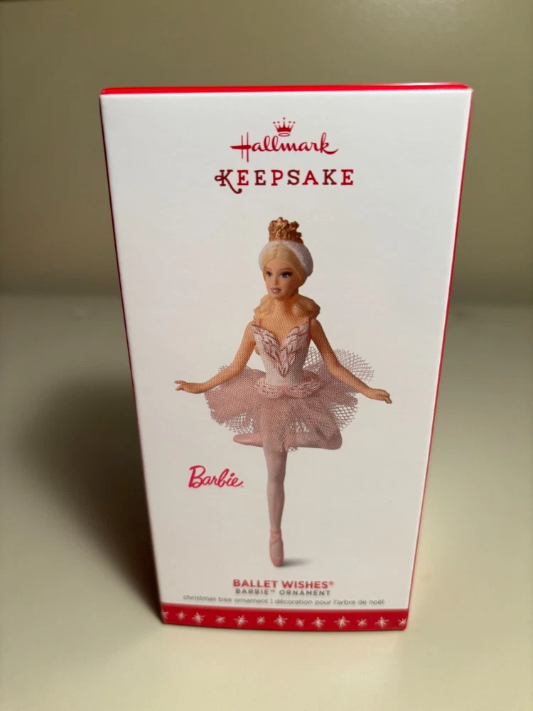 Hallmark Keepsake 2016 Barbie Ballet Wishes Christmas Tree Ornament