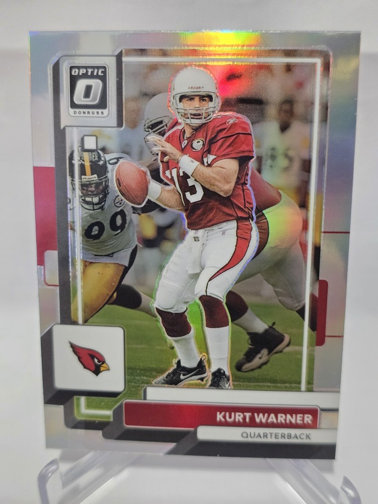 Kurt Warner 2022 Panini Donruss Optic Silver Prizm Card #6 NFL