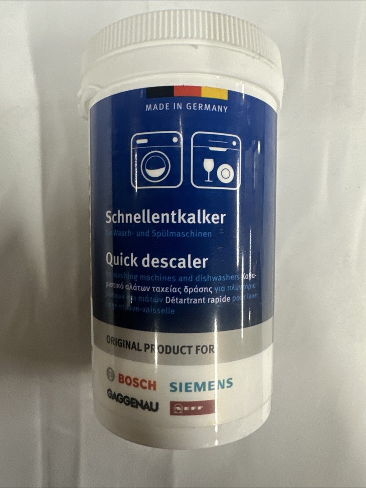 Bosch,Neff, Siemens Washing Machine & Dishwasher Cleaner Anti Limescale Descaler