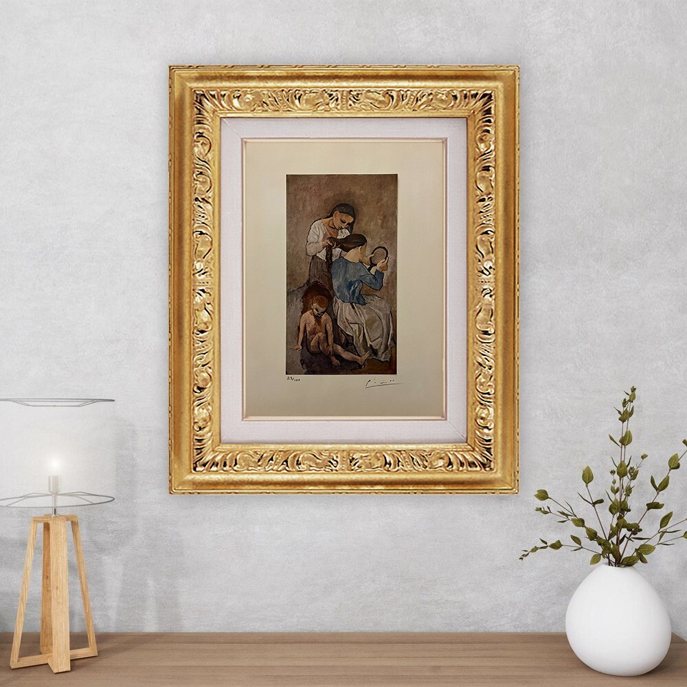 Pablo Picasso Original signed Print, COA and appraisal for $3,500 USD
