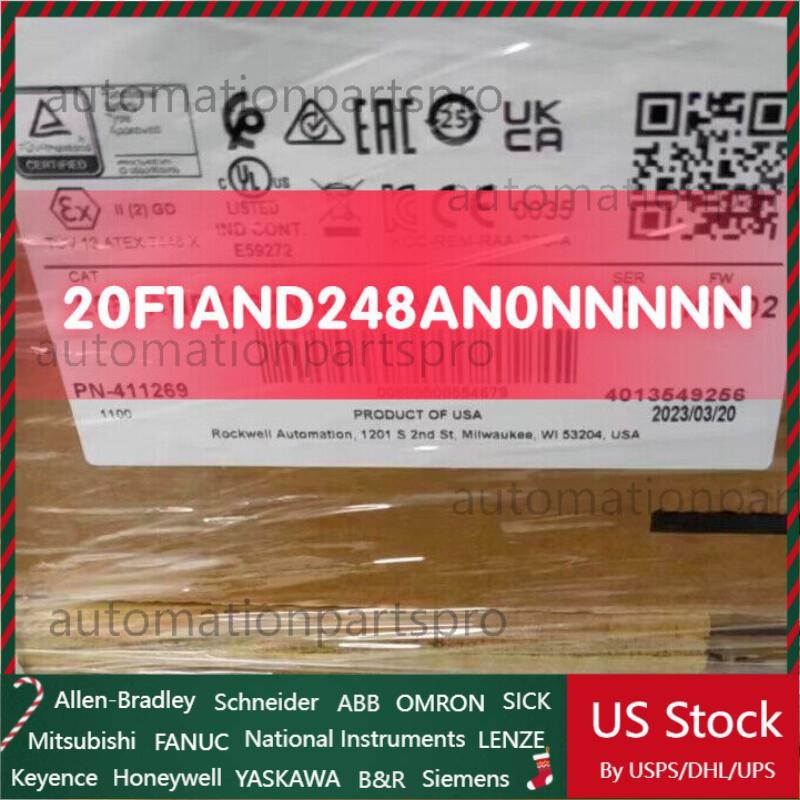 NEW Allen-Bradley 20F1AND248AN0NNNNN 200HP Powerflex 753 FREE SHIP