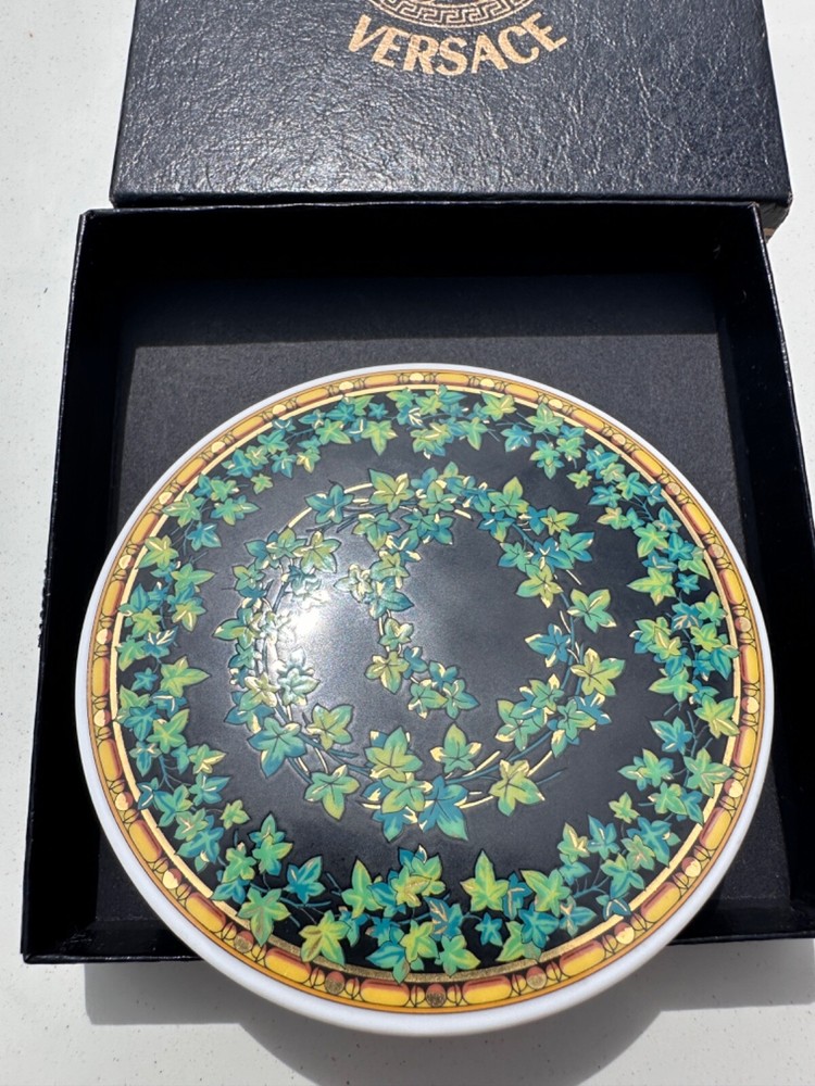 Versace Gold Ivy Coaster  ROSENTHAL NEW SALE