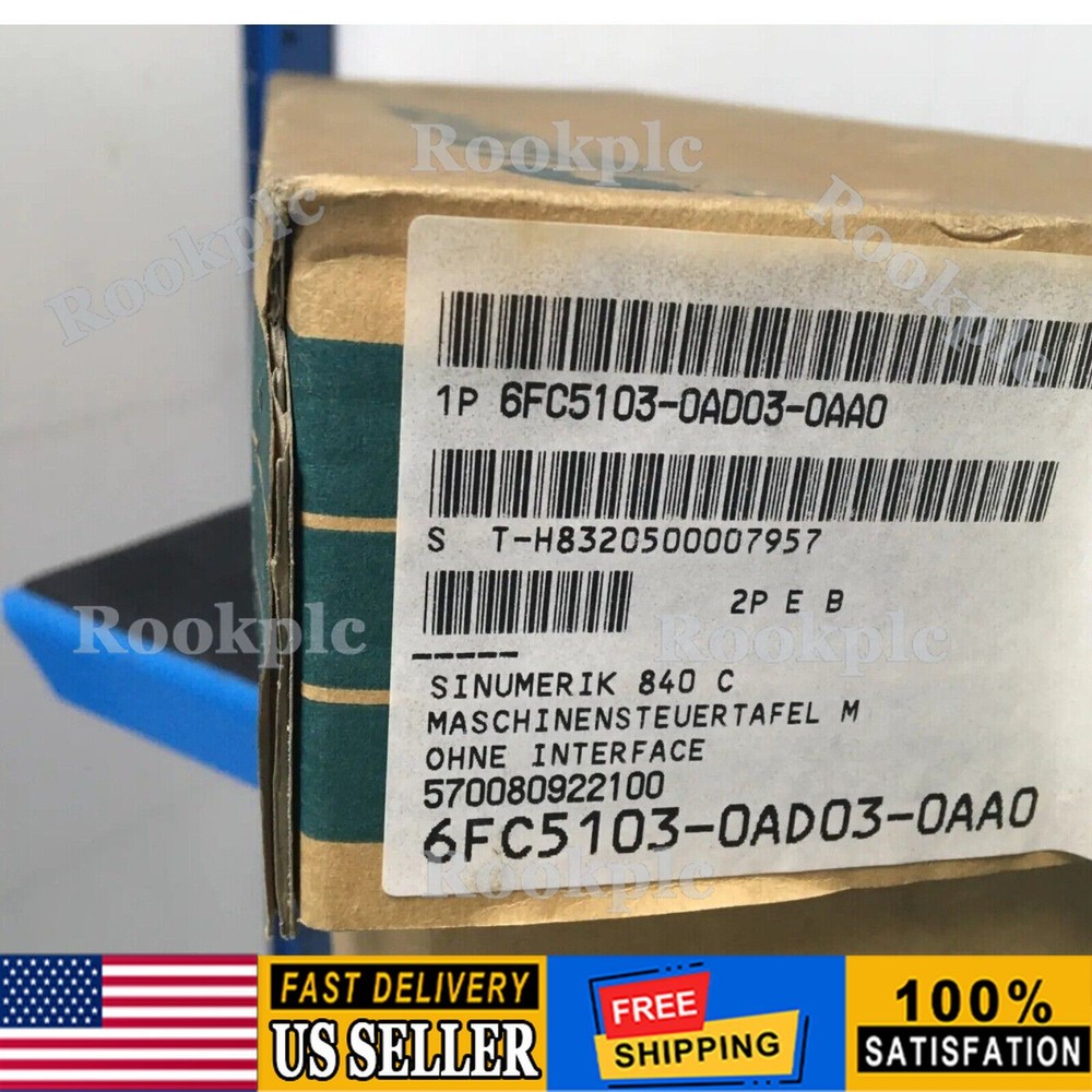 New Siemens 840C/840CE control panel 6FC5103-0AD03-0AA0 6FC5 103-0AD03-0AA0