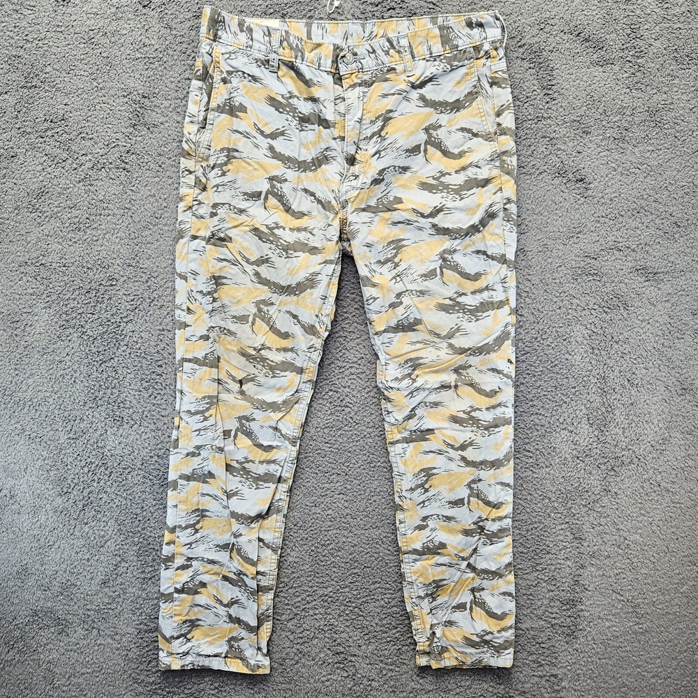 Levis Pants Mens 36x32 Camo Street Skate Hunt Work Chore