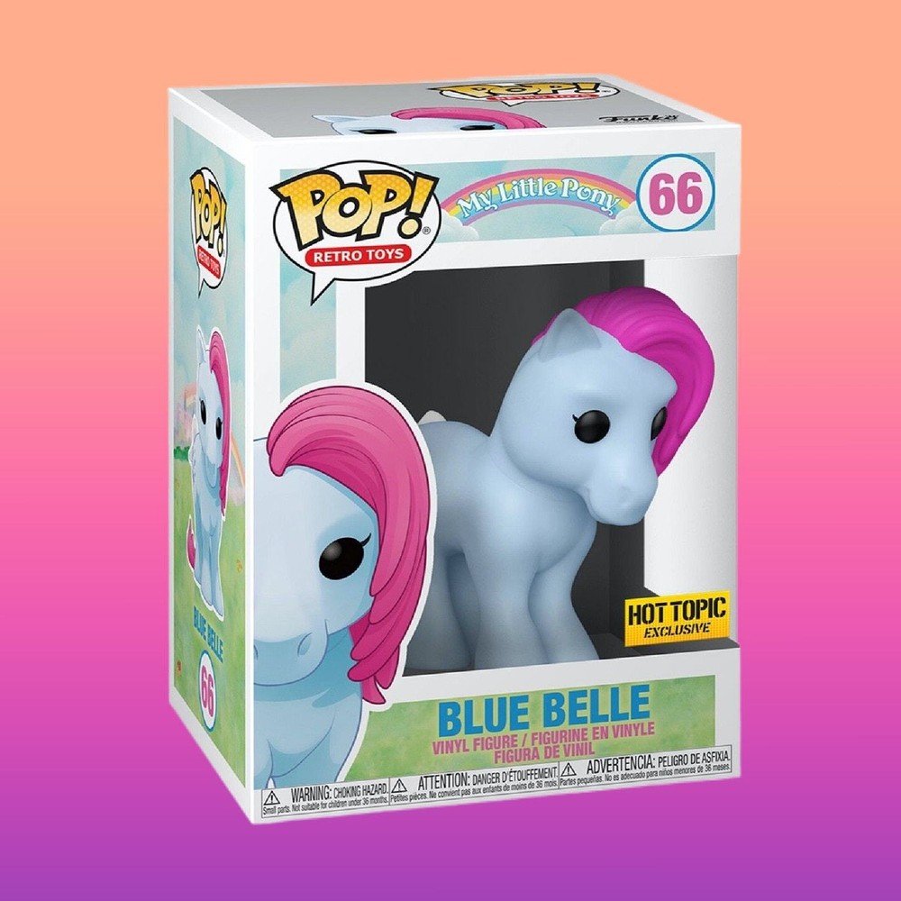 Retro Toys My Little Pony Blue Belle exclusive funko Pop 66