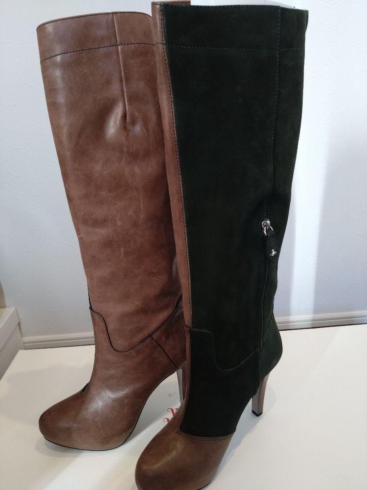 Vivienne Westwood Women 10.0US Boots Heel Bicolor Women Designer Shoes Limited E