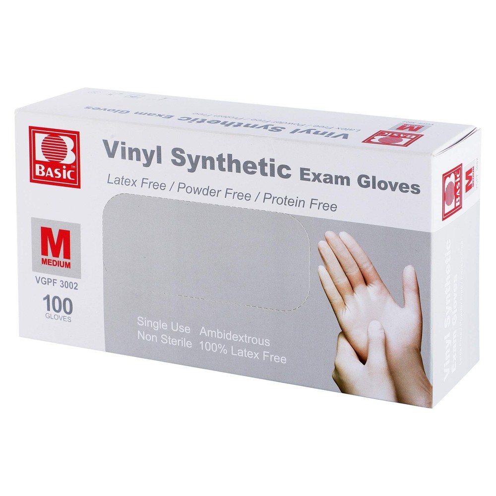 Trendy Disposable Clear Vinyl Exam Gloves for Medical & Industrial Use - Latex-Free
