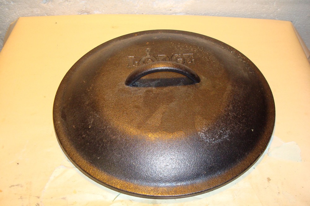 Vintage Lodge Cast Iron Lid/ Cover #8 / 10-1/4