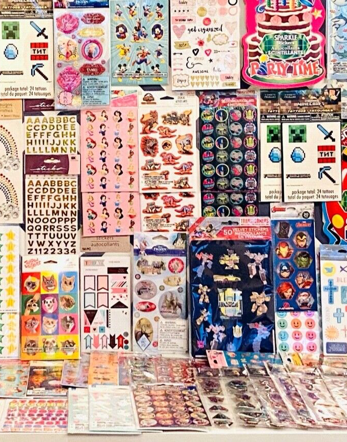 979+ Holiday Sticker Pack for all Ages Occasions Seasons Gift Set Girl Boy