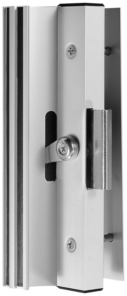 Aluminum Surface Mount Sliding Glass Patio Door Handle with Clamp Latch Set