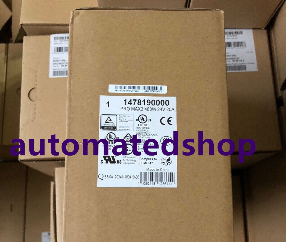 Weidmüller PRO MAX3 480W 24V 20A switching power supply module 1478190000