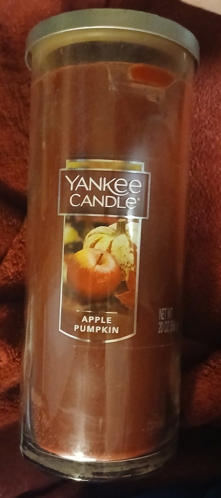 Yankee Large Jar Scented Candle Apple Pumpkin Fragrance