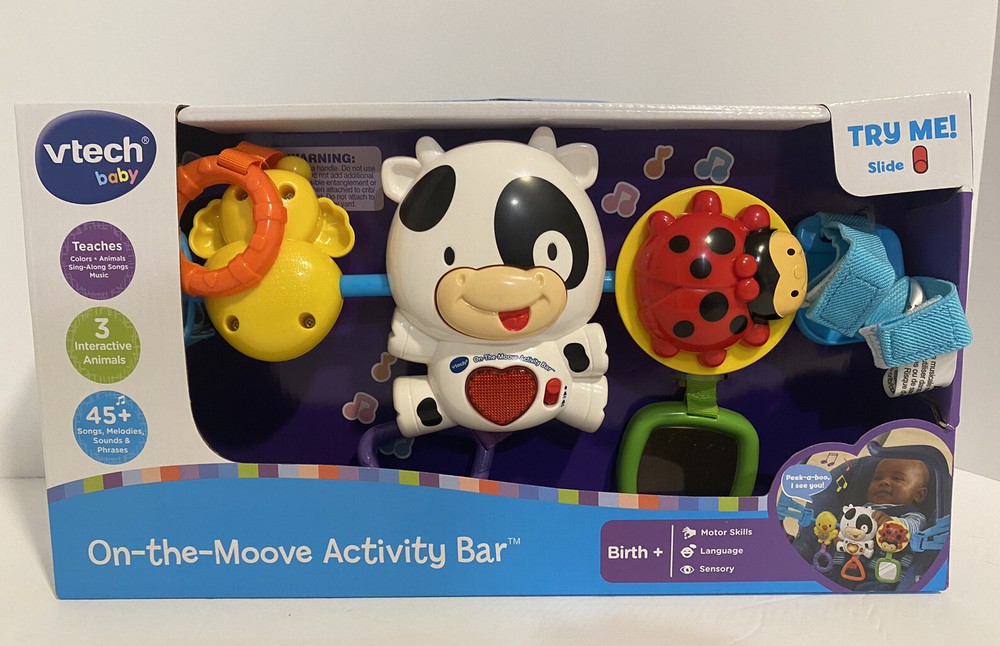 Vtech Baby Activity Bar with Lights & Music Learning Developmental Toy NEW