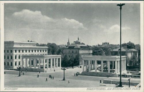 Ansichtskarte München Ehrentempel am Königlichen Platz  (Nr.9063)