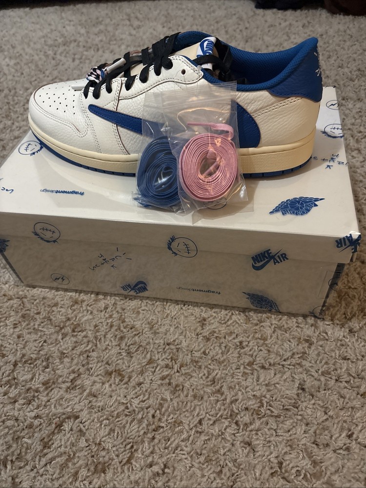 Travis Scott Air Jordan 1 Low Fragment DS Size 13