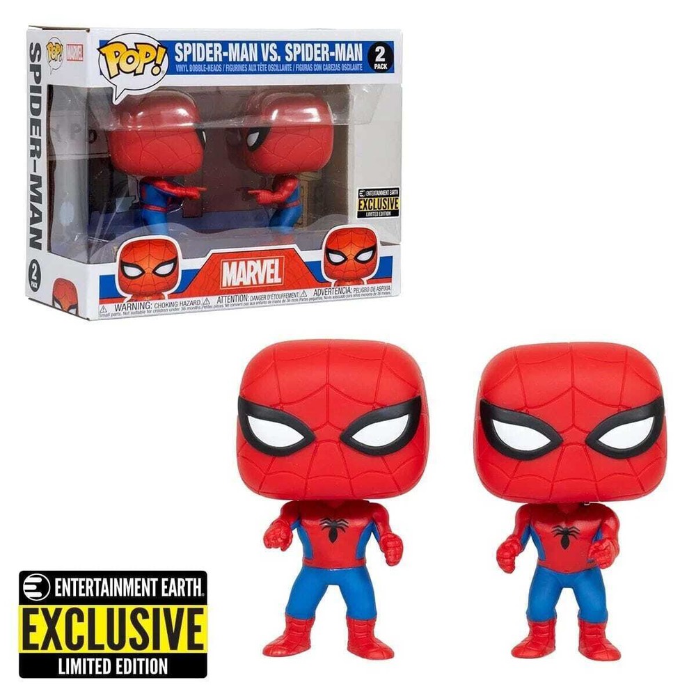 Funko Pop! Marvel Spider-Man vs. Spider-Man Exclusive 2-Pack