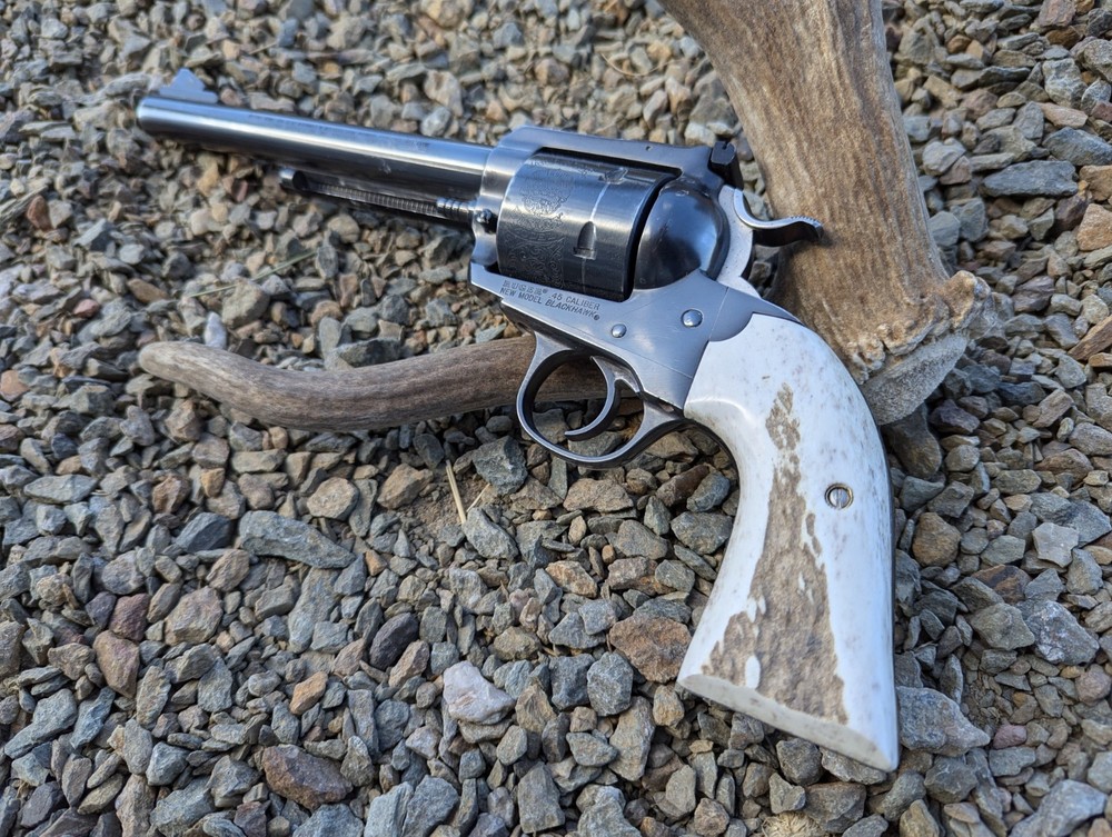 Ruger Bisley Blackhawk Elk Antler Grips