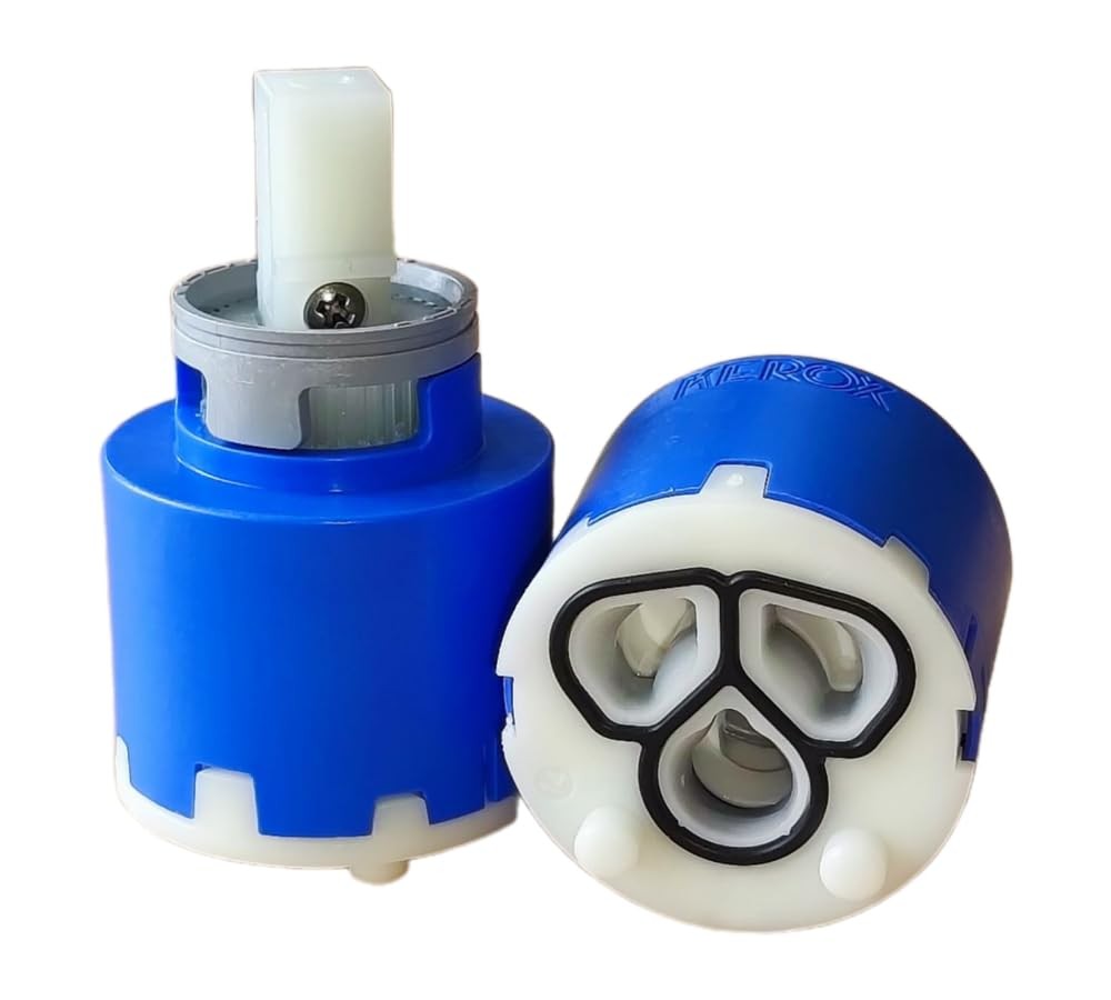 Kerox NKJ35 35mm Single Lever Faucet Cartridge Replacement 1 Pack Ceramic Disc