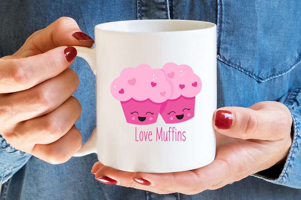 Love Muffins Anniversary Gift Anniversary Mug Stud Muffin Custom Mug