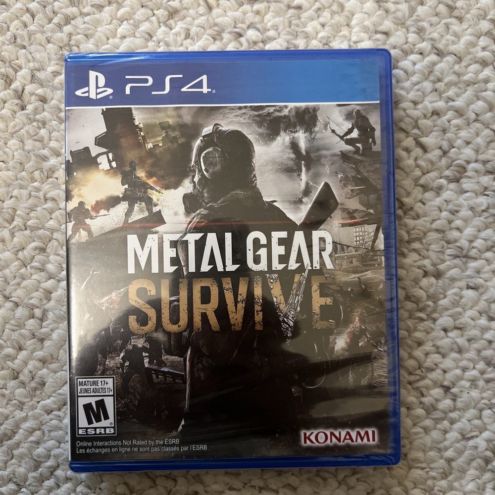 Metal Gear Survive PS4 Game 2018 Sony PlayStation 4 Action Adventure