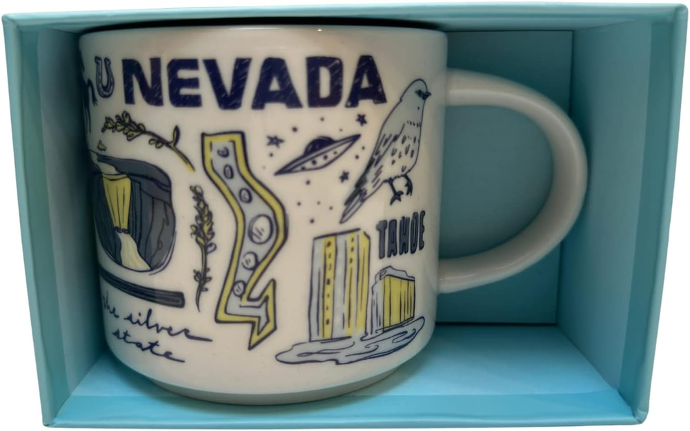 Nevada 14 Oz Ceramic Coffee Mug from Been There Series