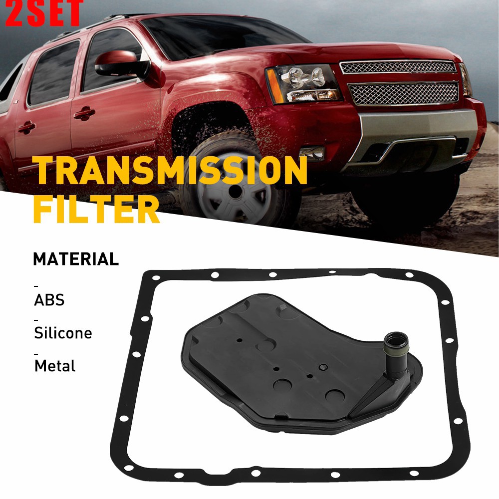 2Set Automatic Transmission Filter 24208576 For 1999-2013 Chevrolet Silverado 15