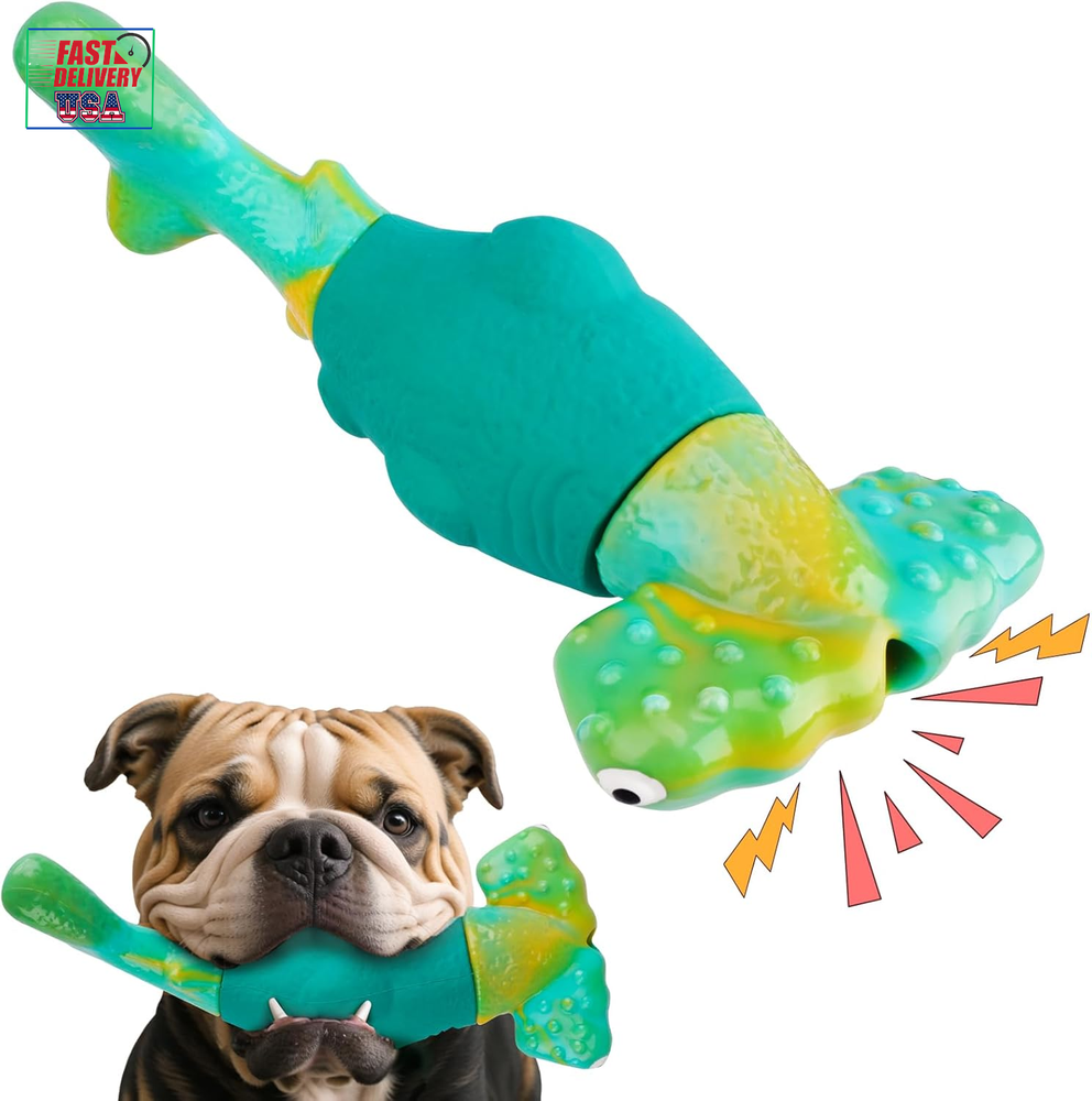 Dog Toys for Aggressive Chewers, Interactive Dog Chew Toys for Large Dogs, Indes