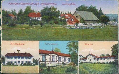 Ansichtskarte Truppenübungsplatz Münsingen Ludwigshöhe um 1900 (Nr.9334)