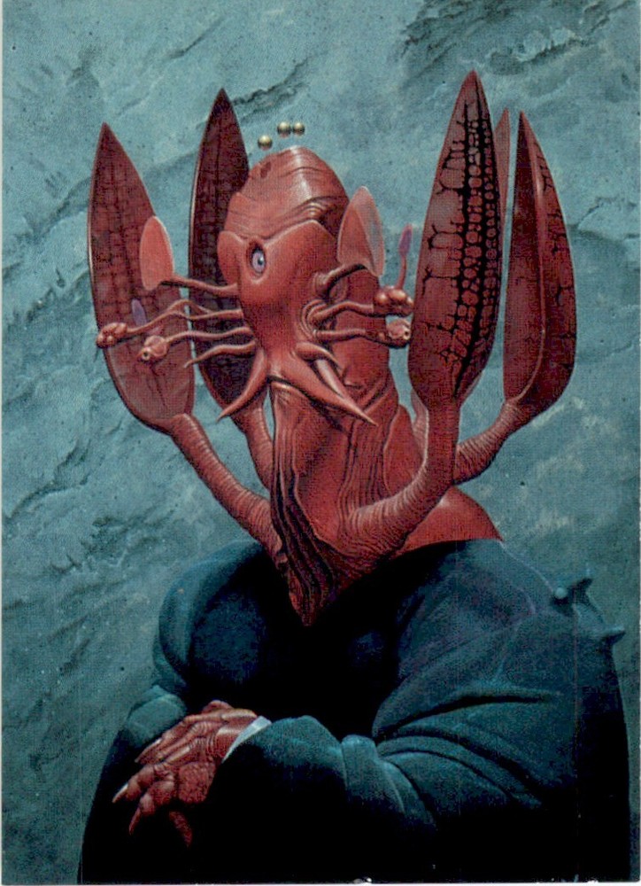 1994 Comic Images Fantasy The Alien World of Wayne Barlowe Promo