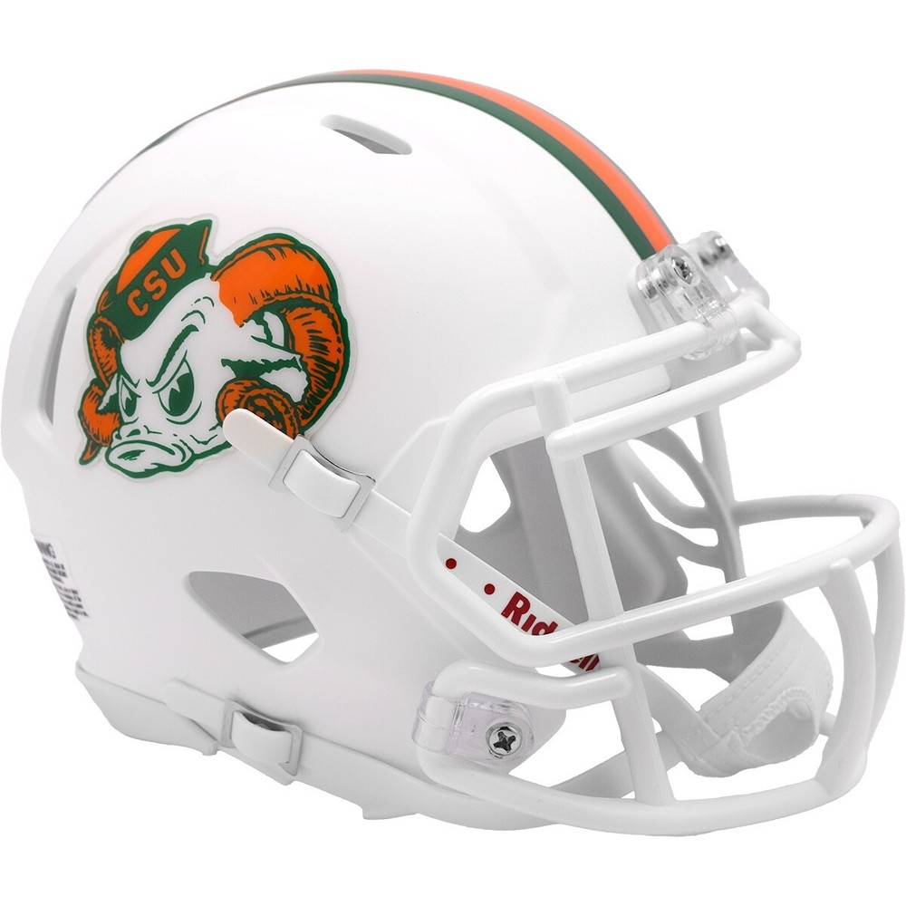 Colorado State Rams Aggies SPEED Mini Football Helmet - New in Riddell Box