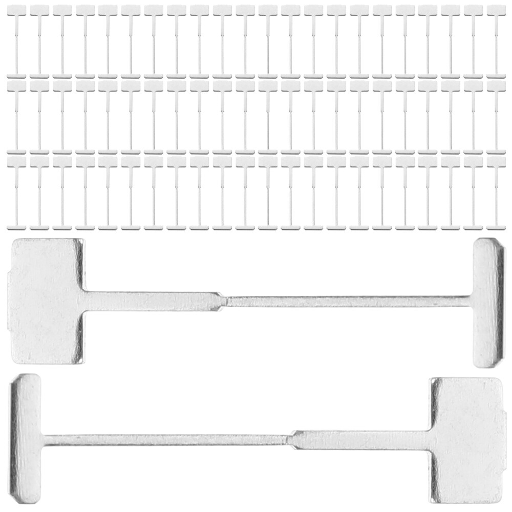 200 Pcs Tile Leveler Leveling Steel Needle System Accessories Clips
