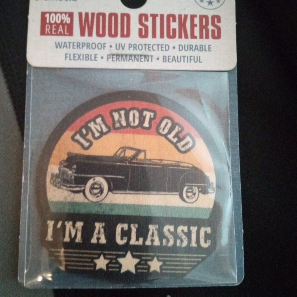 Flexible Wood Stickers Adheres To Flat Or Curved Surface Waterproof UV Protected