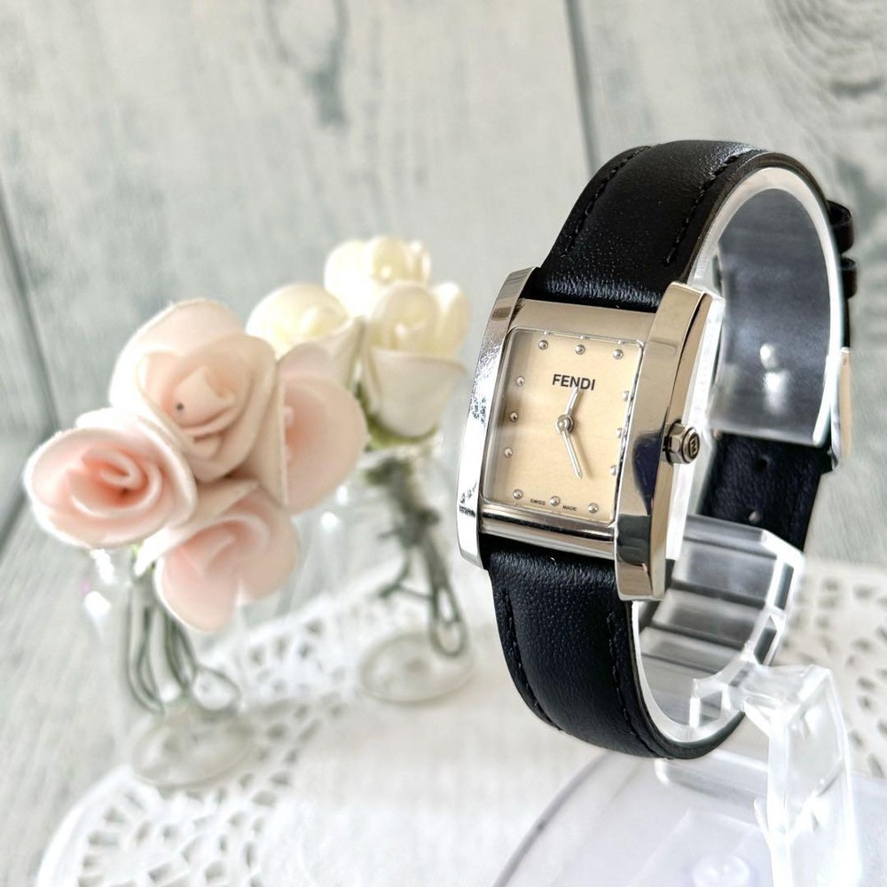 Battery Replaced Fendi Watch 7000L Beige Ladies