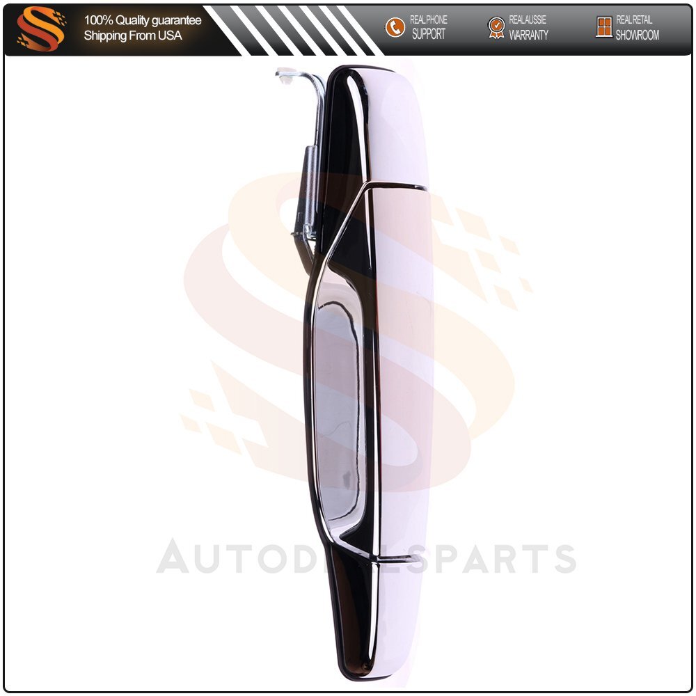 Chrome Outside Door Handle Rear Driver Left LH Fits Chevy Pickup Truck
