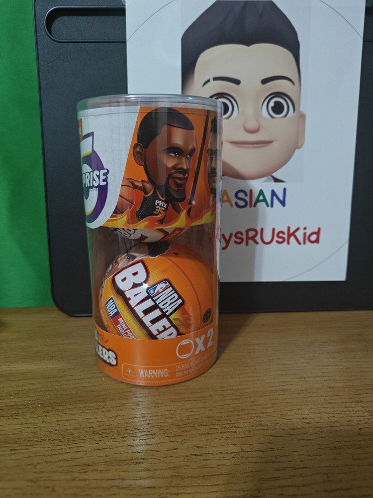 FLASH SALE! 5 Surprise NBA Ballers Series 1 (2 Pack) Toy Mystery Capsule Figure-image