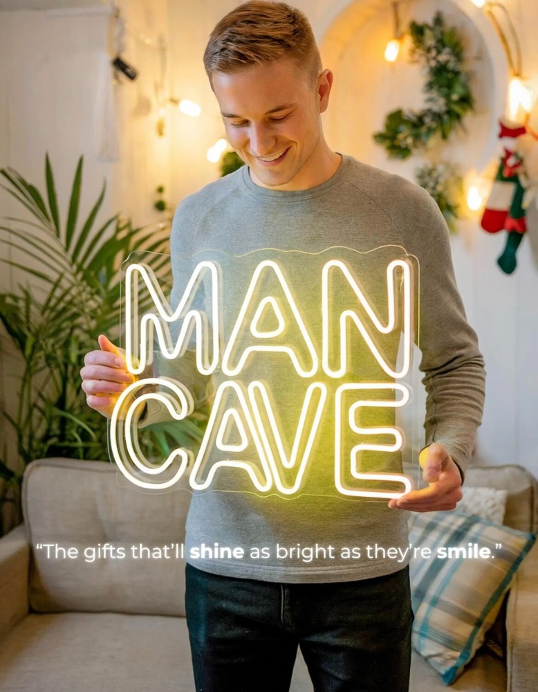 Custom Neon Sign Personalized LED Light Name Logo Home Decor Gifts