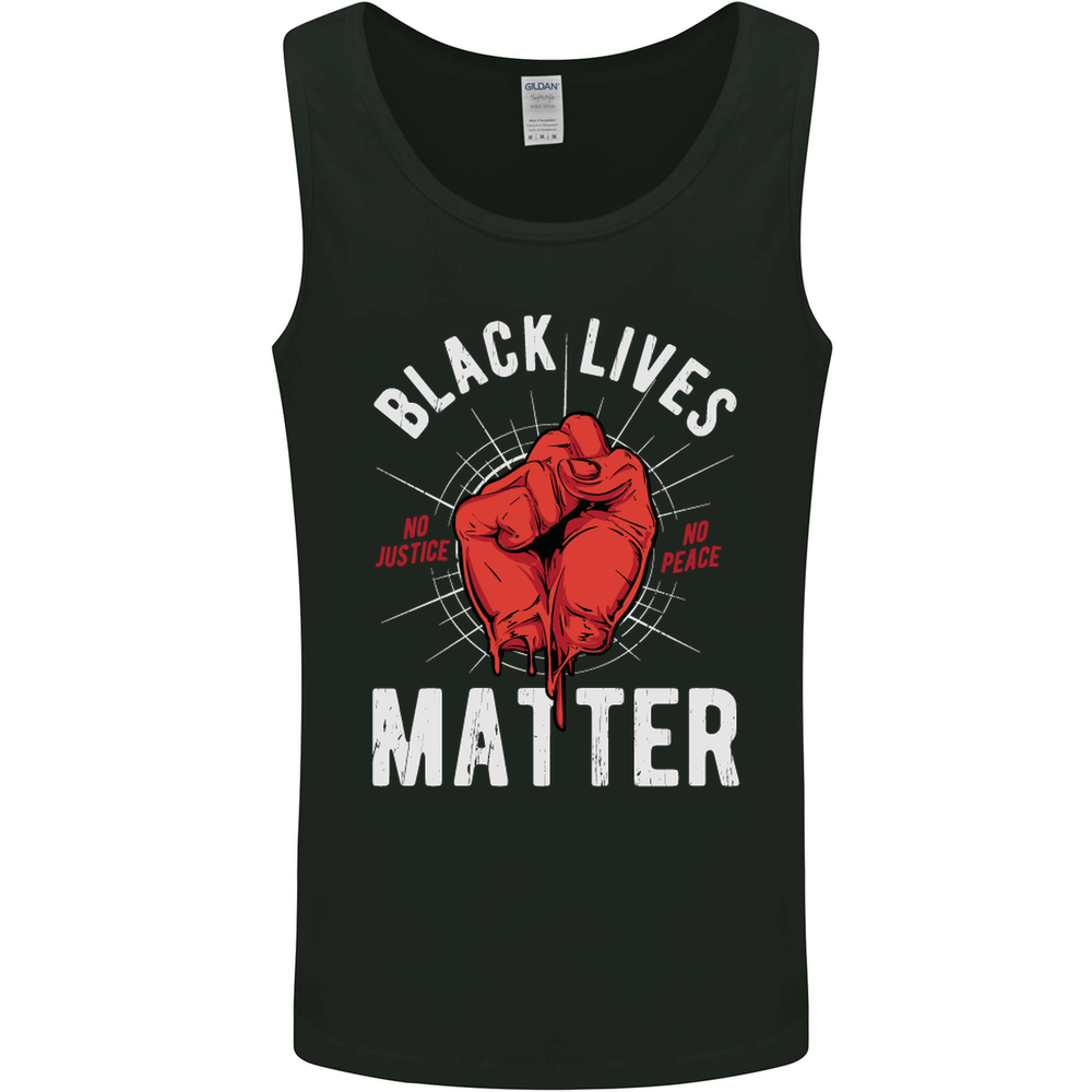 Black Lives Matter Mens Vest Tank Top