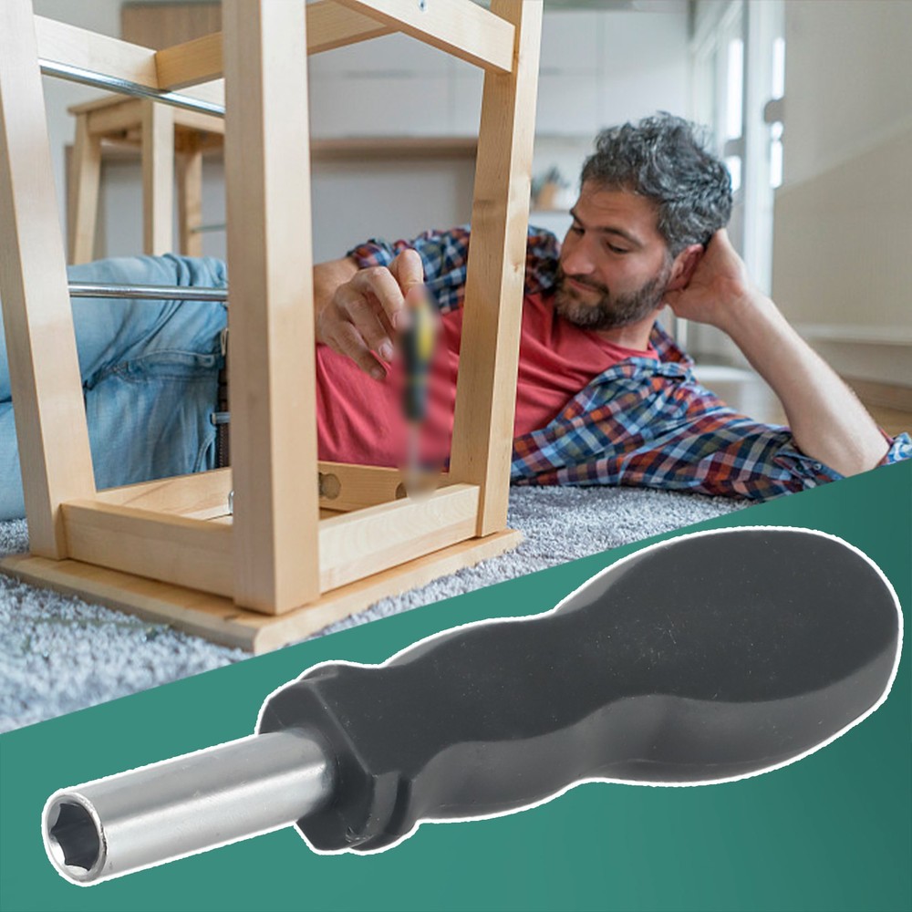 Soft Grip Hex Screwdriver Bit Extension Tool 126mm Ergonomic Handle  